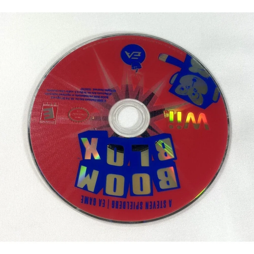 Boom Blox Nintendo Wii A Steven Spielberg Game Disc Only Tested